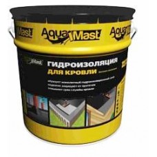 Мастика битумно-резиновая для кровли AquaMast, 18кг	